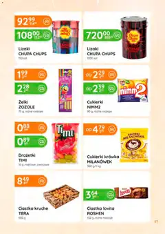Pogląd oferty "Eurocash Gazetka" - ważna od 08.01.2026 | Strona: 41 | Produkty: Żelki, Lizaki, Cukierki, Lizaki chupa chups