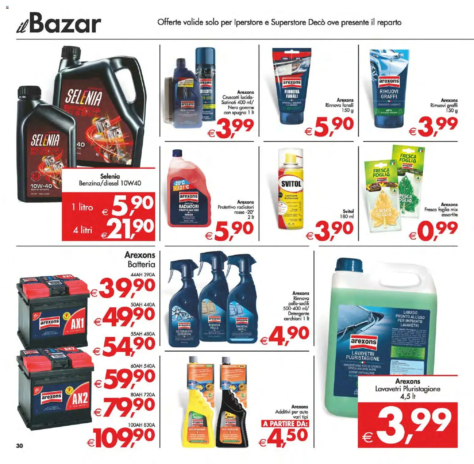 Volantino Decò del 24.10.2025 | Pagina: 35 | Prodotti: Spugna, Detergente, Lubrificante, Anticalcare