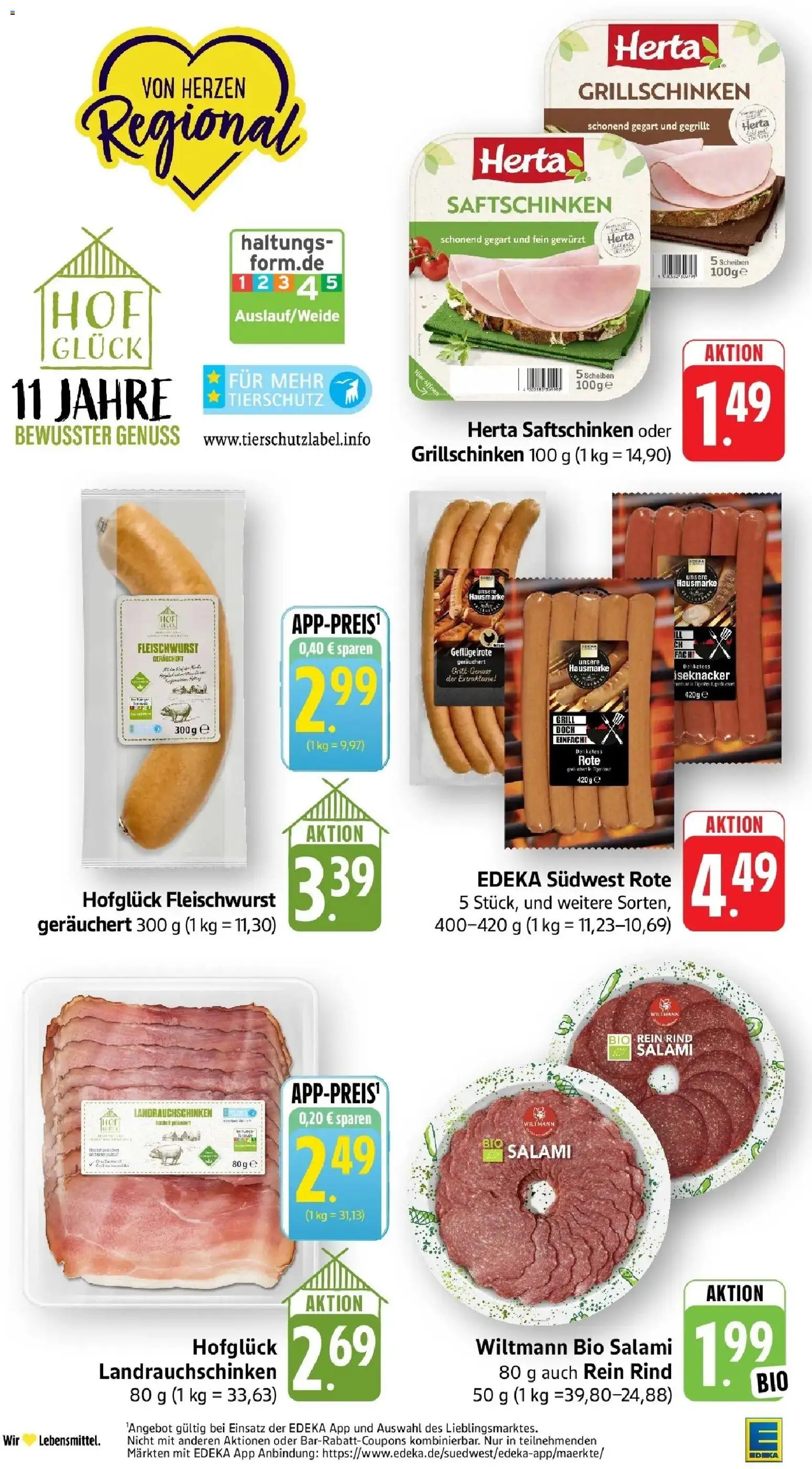 Edeka prospekt Heppenheim	 – gültig ab 20.04.2026 | Seite: 18 | Produkte: Grill, Salami