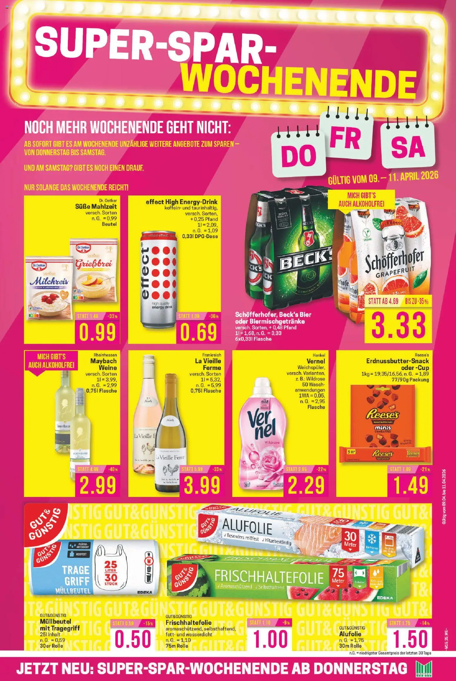 Marktkauf Prospekt 	 – gültig ab 07.04.2026 | Seite: 25 | Produkte: Energy, Bier, Grapefruit, Vernel