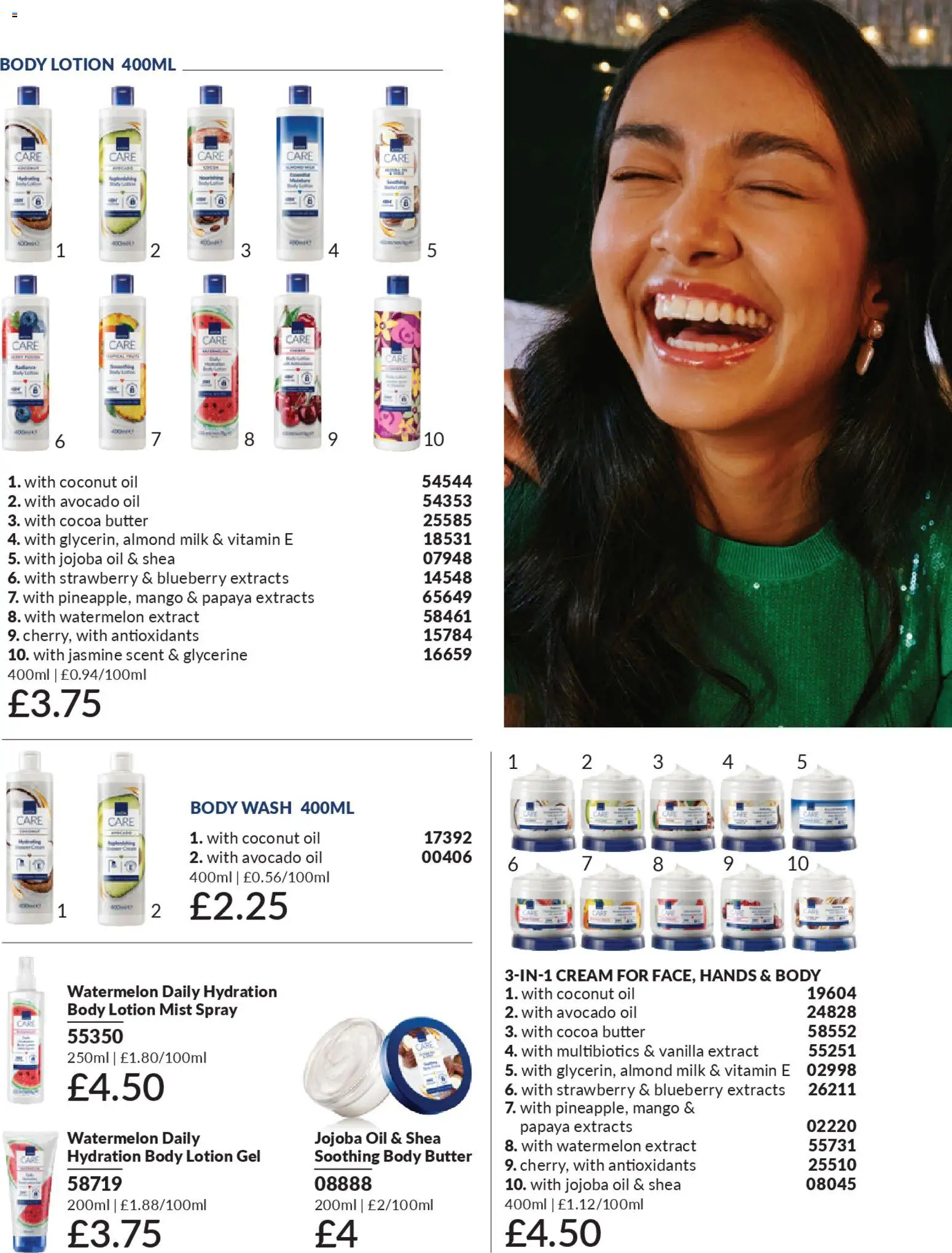 {H1} | Page: 252 | Products: Egész kacsa, Accessoires tir à l’Arc, Body lotion, Coconut