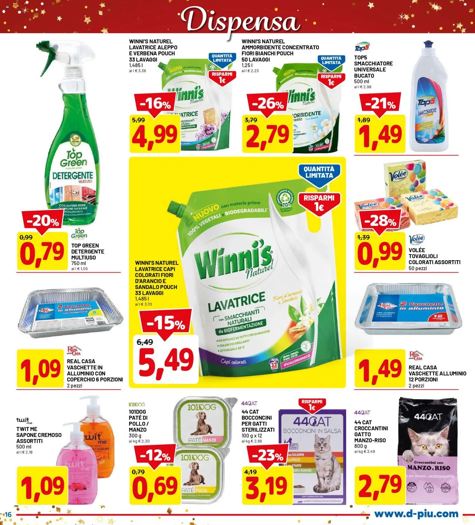 Volantino D Più del 22.12.2025 | Pagina: 16