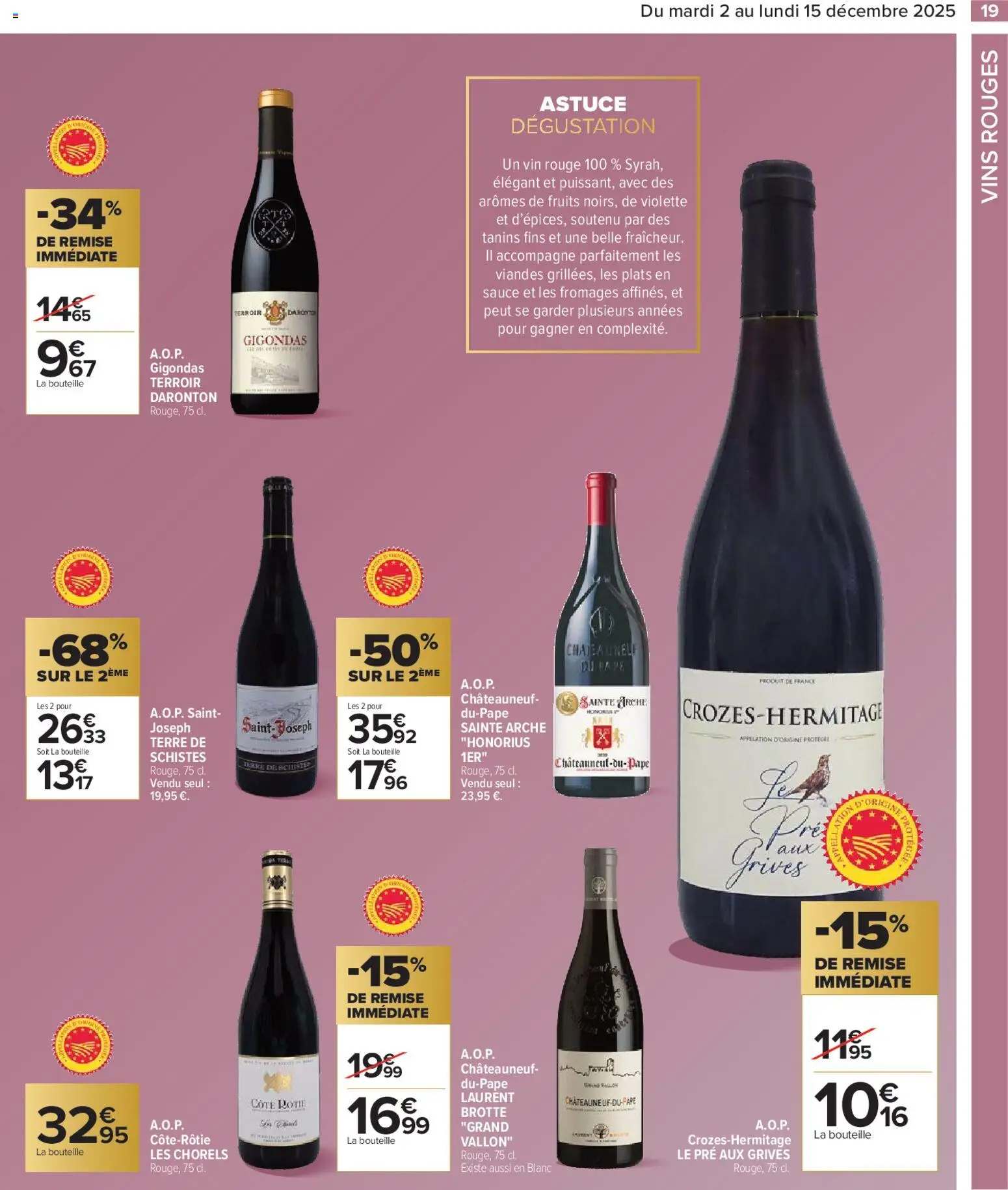 {H1} | Page: 21 | Produits: Vin