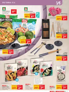 Spar katalog akcije – veljaven od 11.03.2026 | Stran: 3 | Izdelki: Limeta, Rezanci, Kozice, Kos