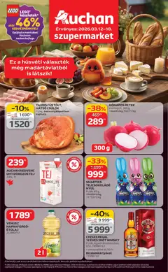 Auchan Szupermarket akciós újság - amely érvényes a következő dátumtól: 12.03.2026