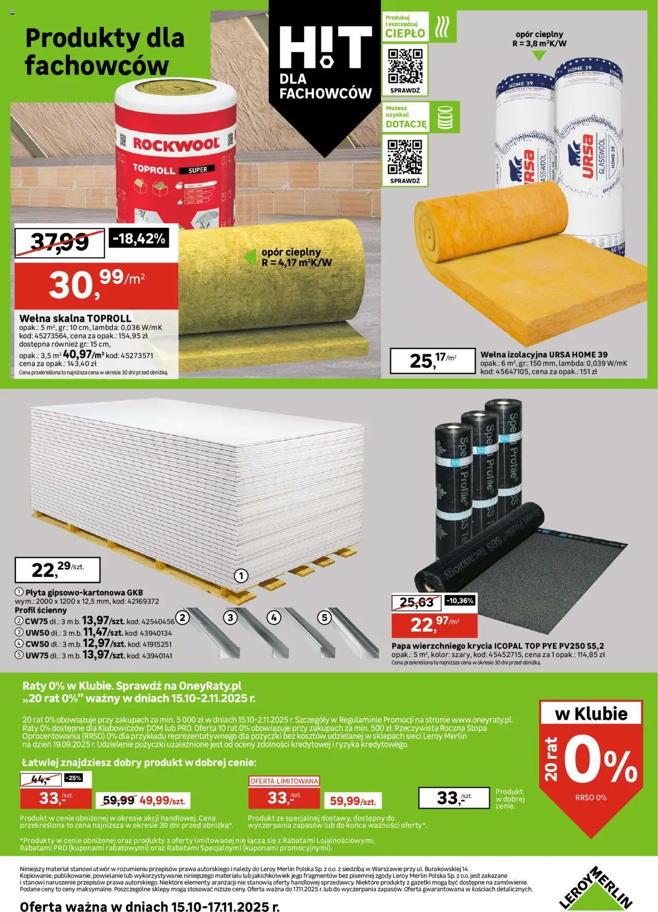 Leroy Merlin Gazetka od 15.10.2025 | Strona: 26 | Produkty: Top