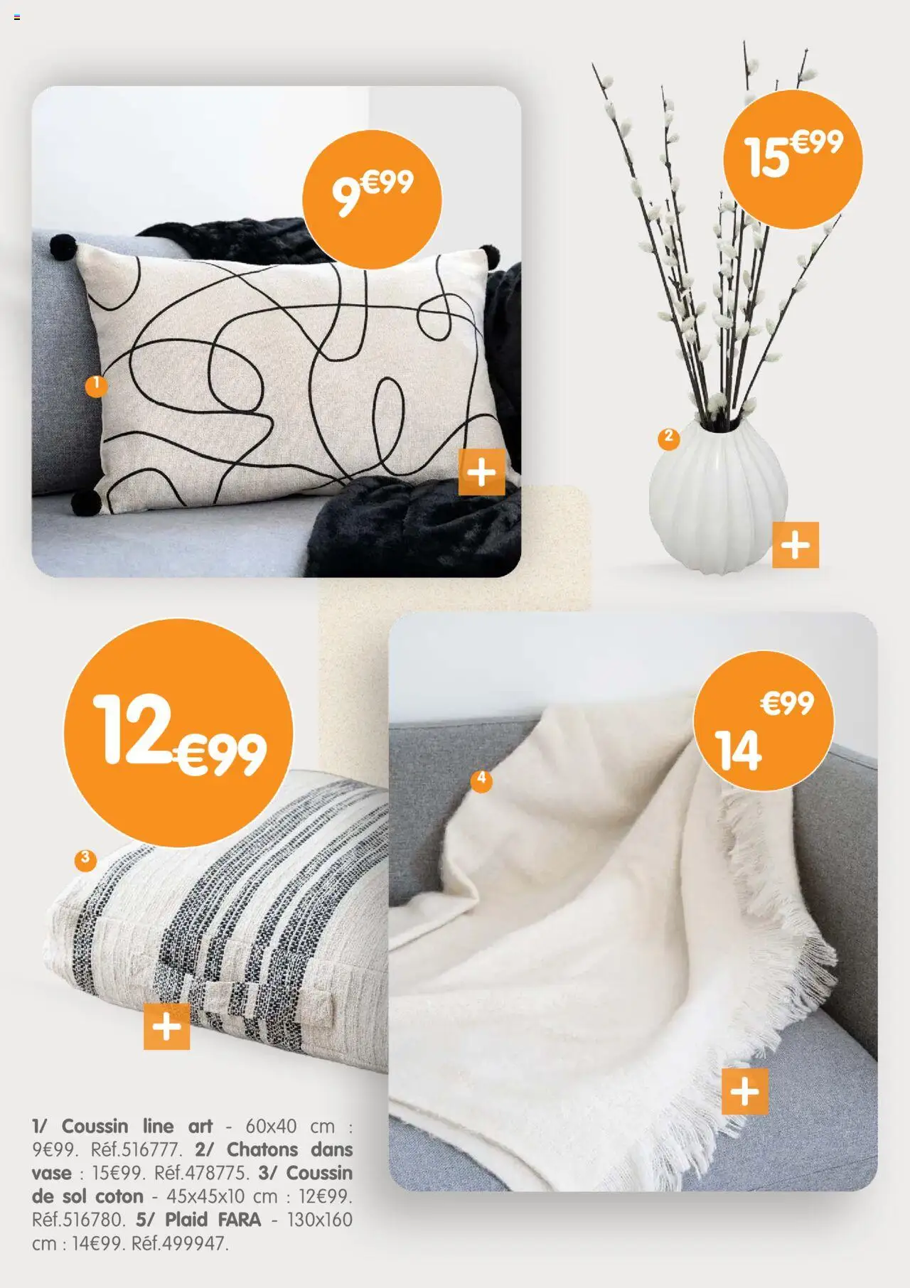 {H1} | Page: 16 | Produits: Coton, Vase