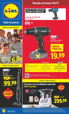 Vista previa Lidl - Black Friday válido desde el 24.11.2025