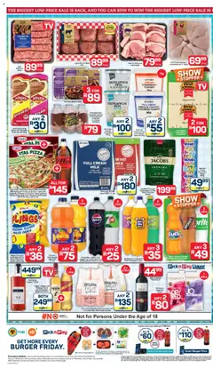 Pick n Pay Eastern Cape - Hyper Specials │ valid from 11.08.2025 | Page: 2 | Products: Cheese, Pork, Sprite, Cream