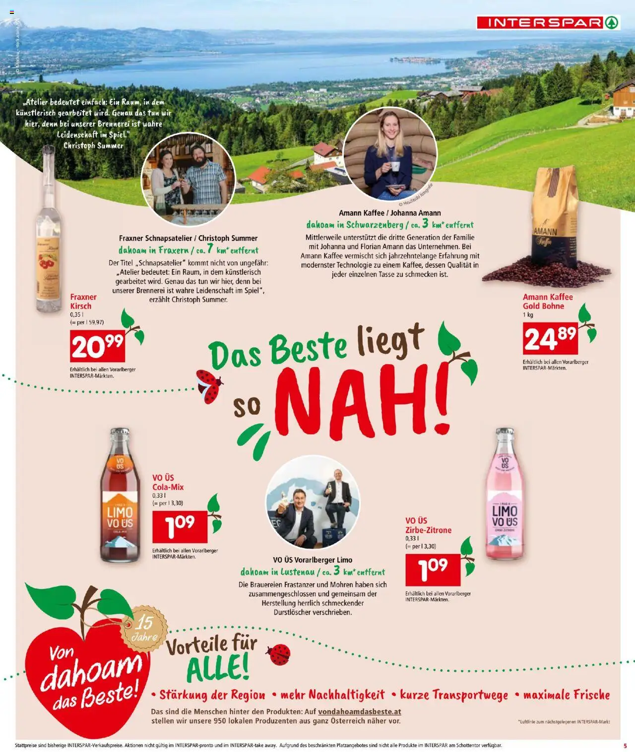 Interspar Flugblatt gültig ab 07.08.2025 | Seite: 5 | Produkte: Kaffee