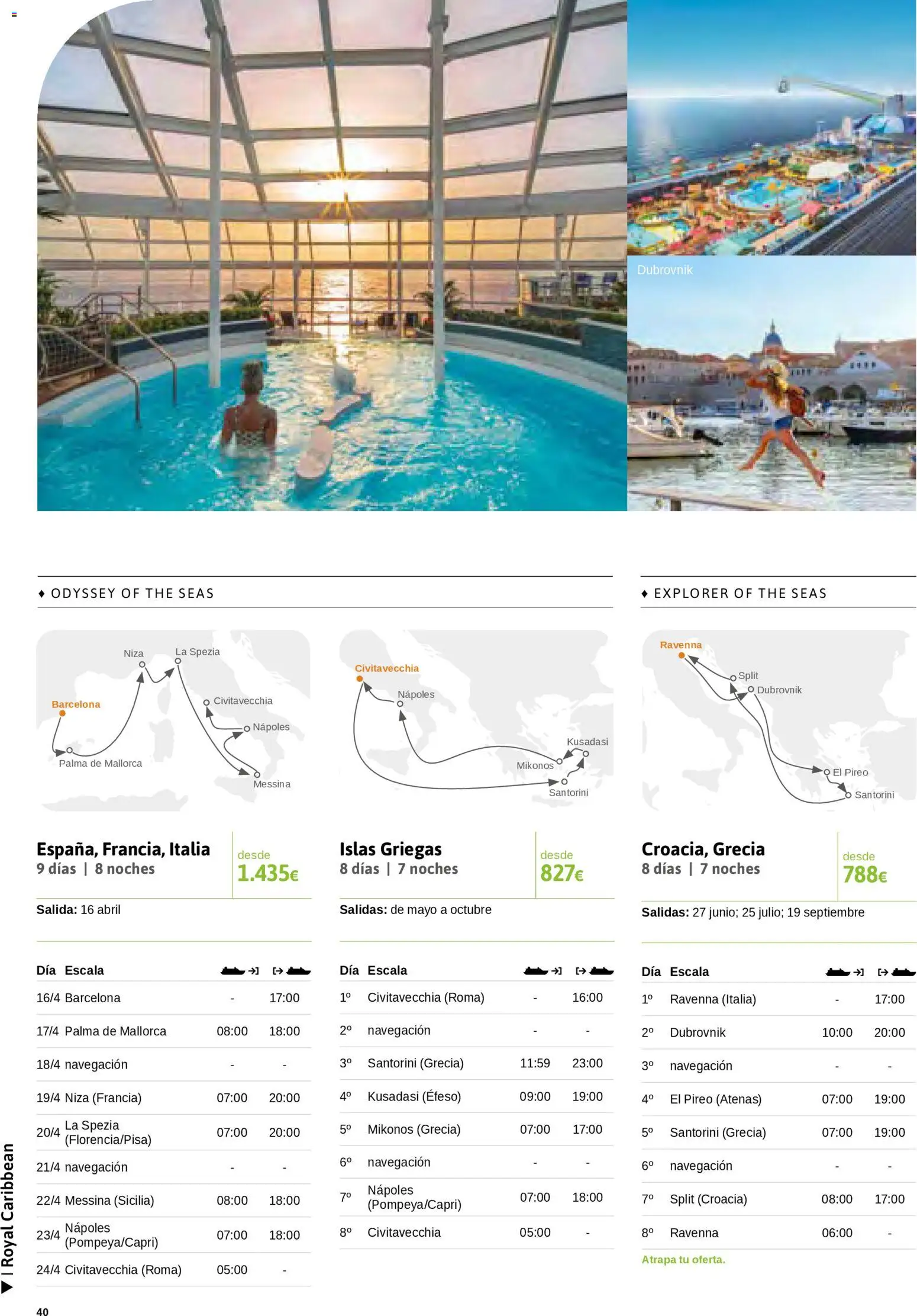 Viajes El Corte Inglés Cruceros marítimos │ válido desde el 01.01.2026 | Página: 41 | Productos: Navegación