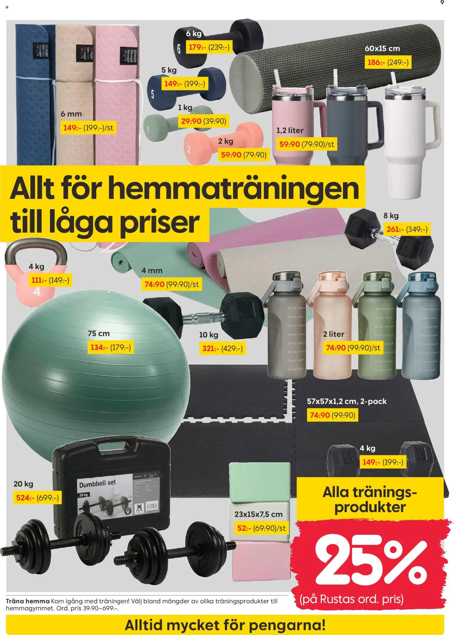 Rusta reklamblad aktuell från 26.01.2026 | Sida: 9 | Produkter: Set