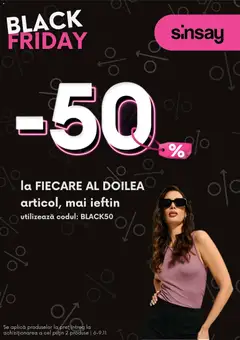 Ofertele Sinsay valabile de la 06.11.2025
