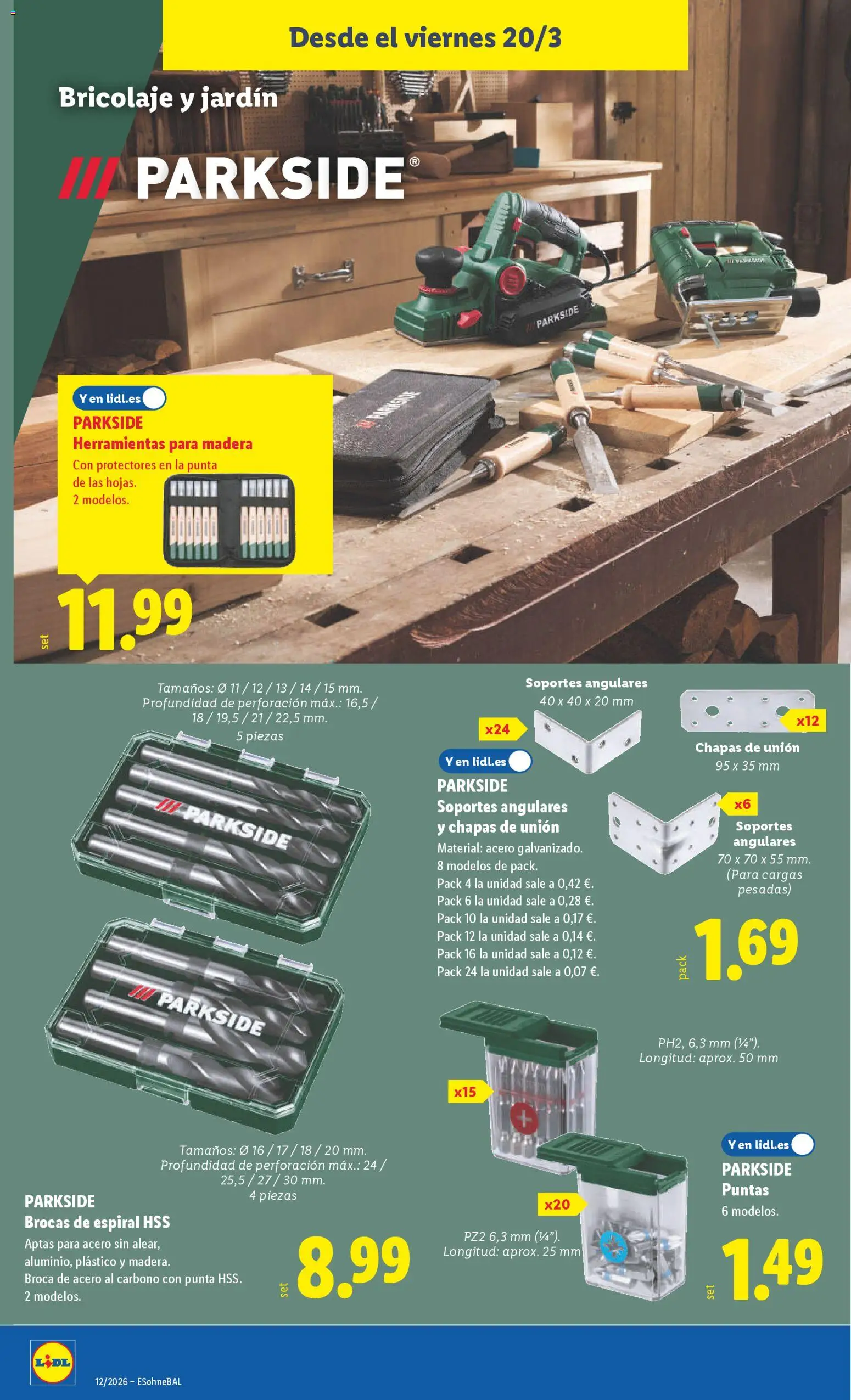 Lidl folleto de bazar │ válido desde el 16.03.2026 | Página: 24