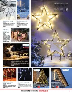 Náhled letáku Bauhaus leták od 31.10.2025 | Strana: 3 | Produkty: Síť, Světelný řetěz, Baterie, Dekorace