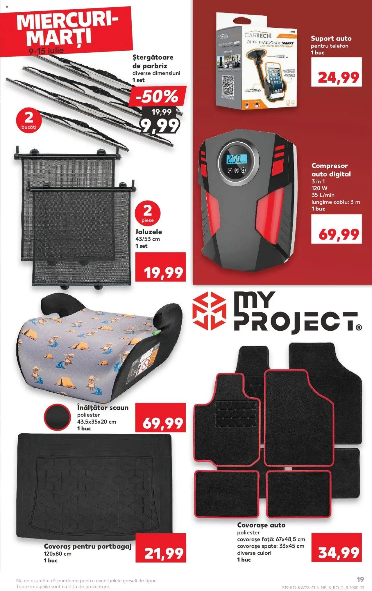 Catalog Kaufland - Galați Nonfood – valabil de la 09.07.2025 | Pagină: 19 | Produse: Telefon, Cablu, Scaun