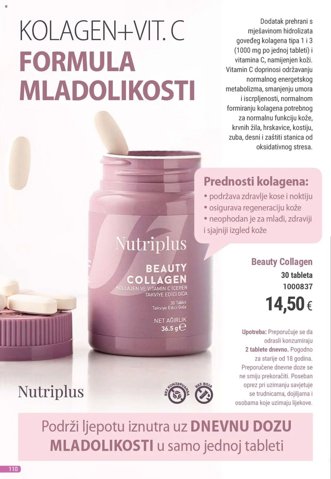 Farmasi katalog | vrijedi od 01.08.2025 | Stranica: 118 | Proizvodi: Tablet, Tableta