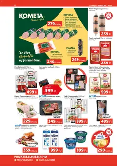 PRIVÁT - Aktuális szórólap MAX - amely érvényes a következő dátumtól: 05.02.2026 | Oldal: 2 | Termékek: Pick, Sonka, Szalonna, Felvágott