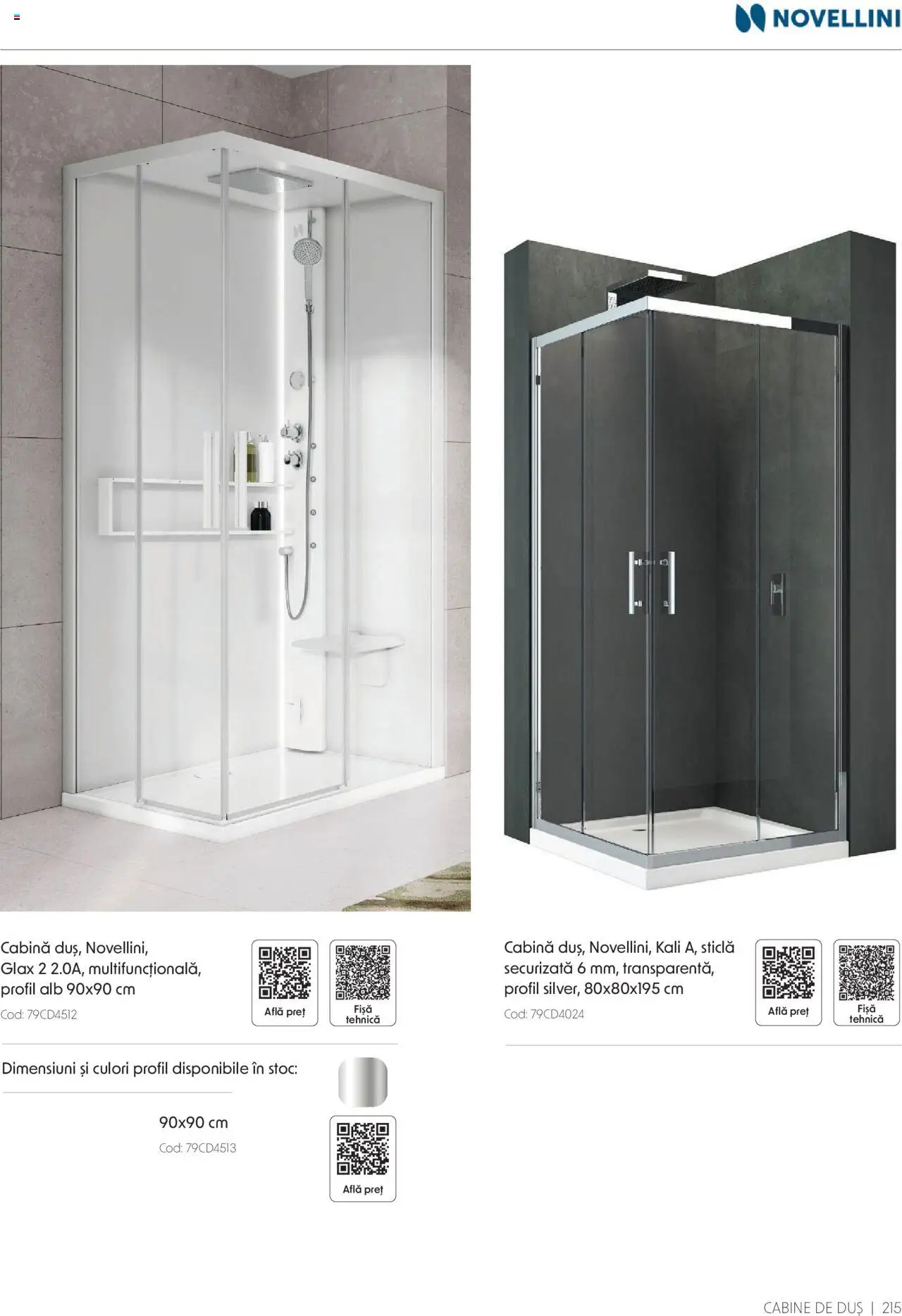 Catalog Romstal – valabil de la 25.11.2024 | Pagină: 215 | Produse: Duș