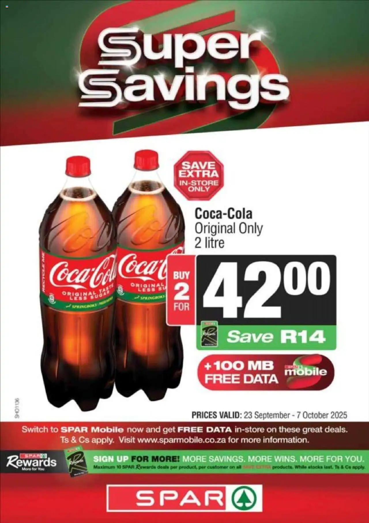 New KWIKSPAR catalogue – valid from 23.09.2025 | Page: 3 | Products: Data, Switch