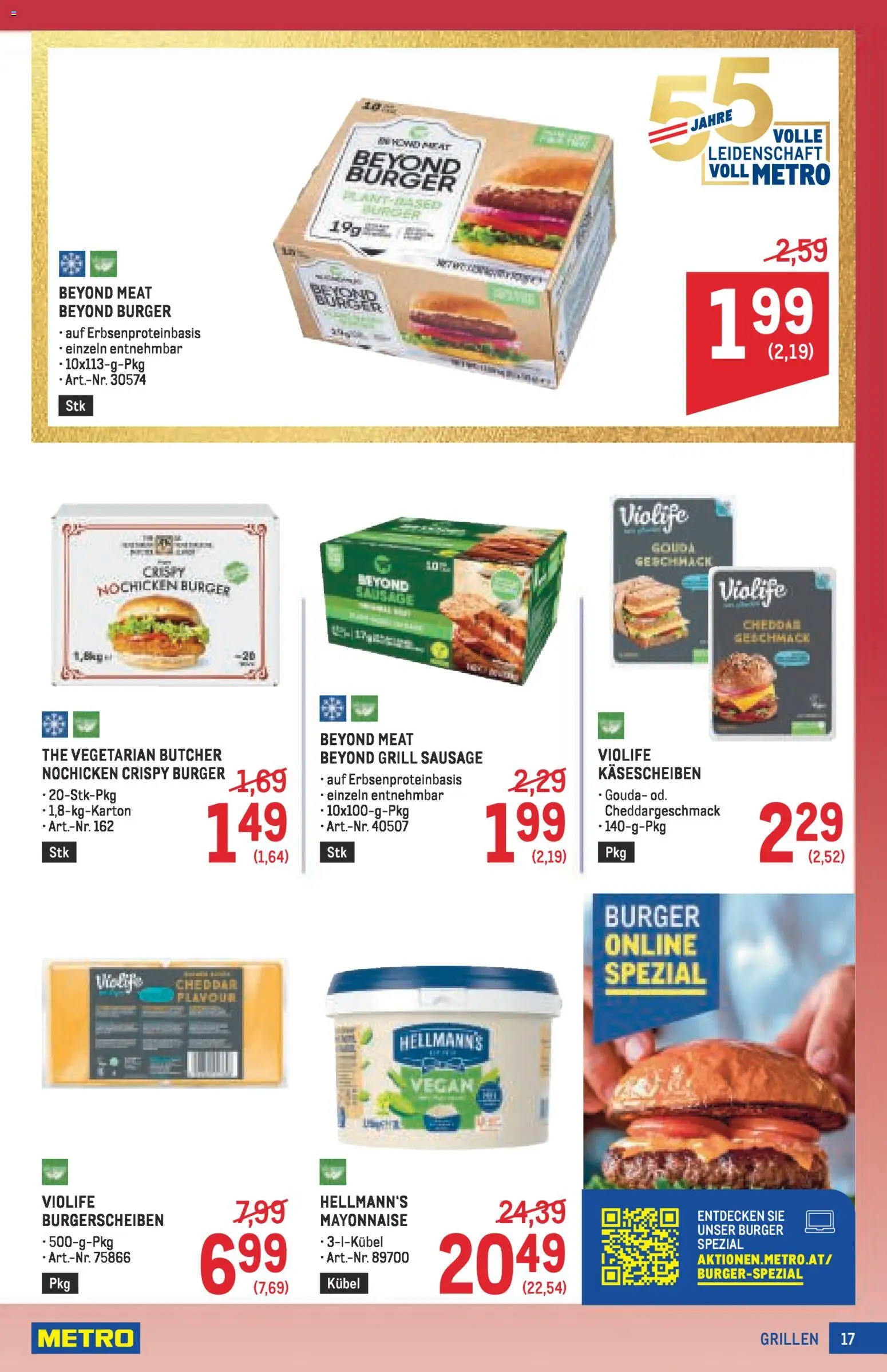 Metro angebote Profi gültig ab 30.04.2026 | Seite: 17 | Produkte: Mayonnaise, Grill