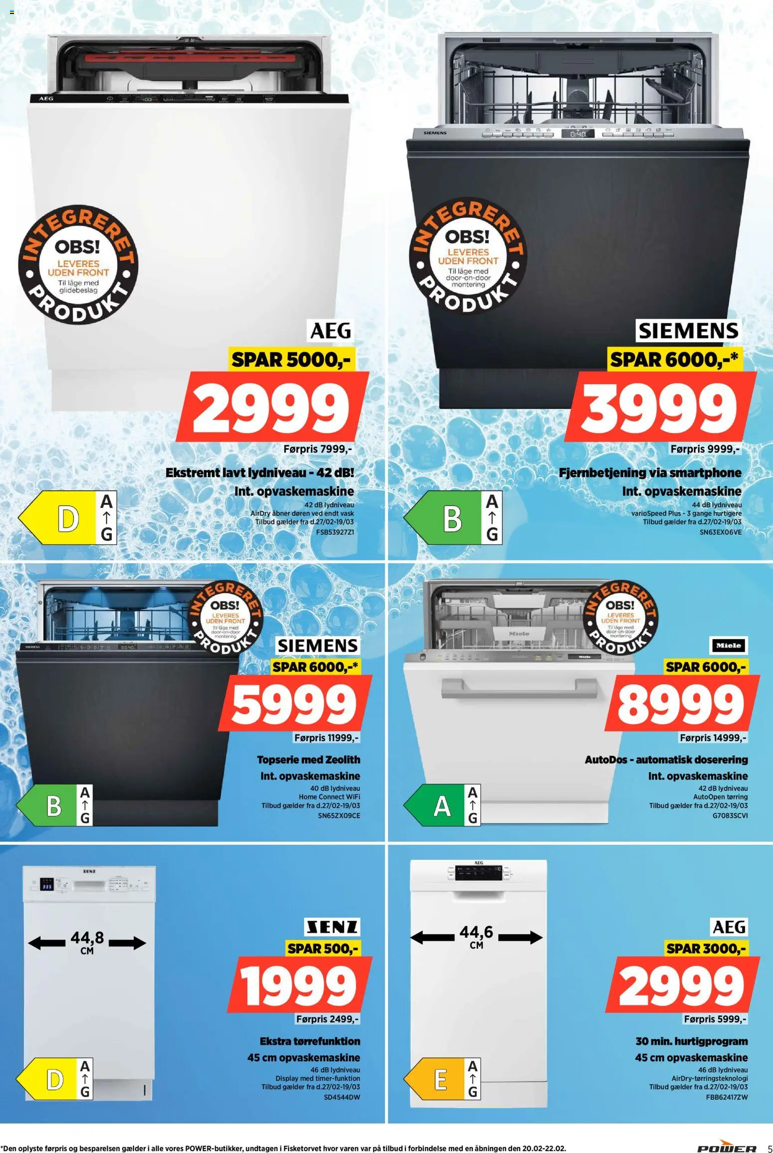 Power tilbudsavis – gyldig fra 13.03.2026 | Side: 5 | Produkter: Smartphone, Opvaskemaskine
