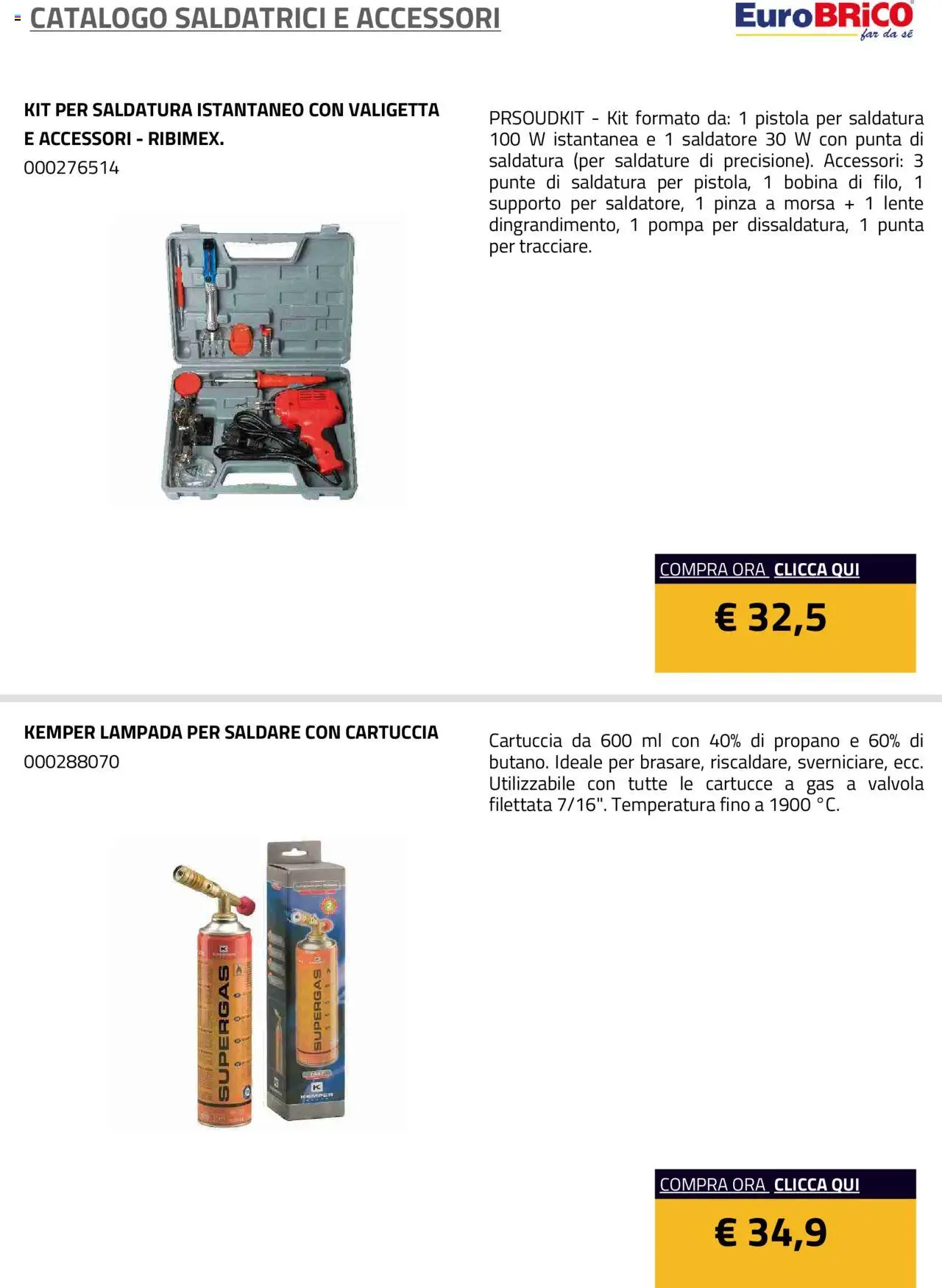 Volantino Eurobrico del 23.07.2025 | Pagina: 7 | Prodotti: Valigetta, Lampada