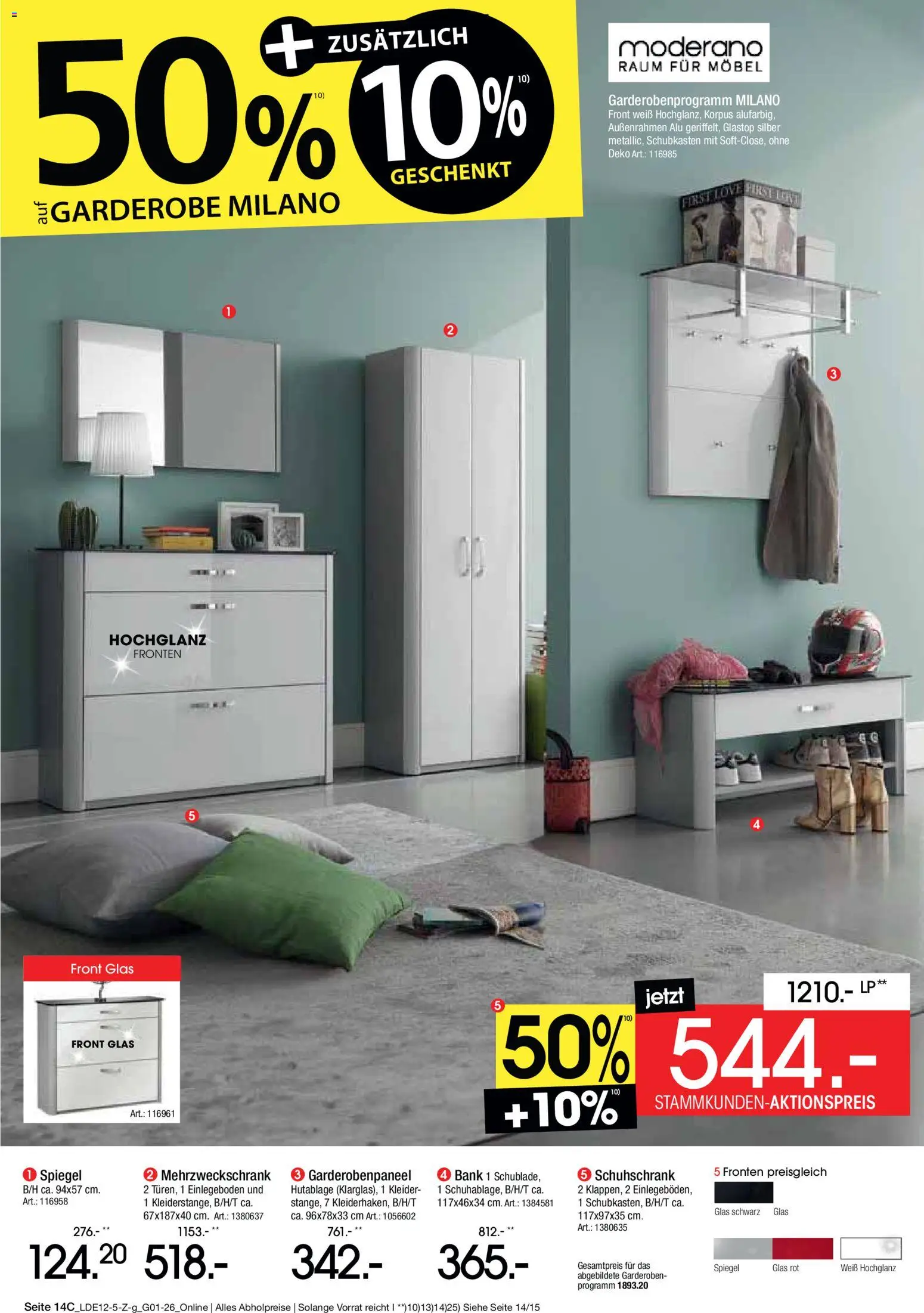 Zurbrüggen - Inventur-Verkauf – gültig ab 26.12.2025 | Seite: 24 | Produkte: Spiegel