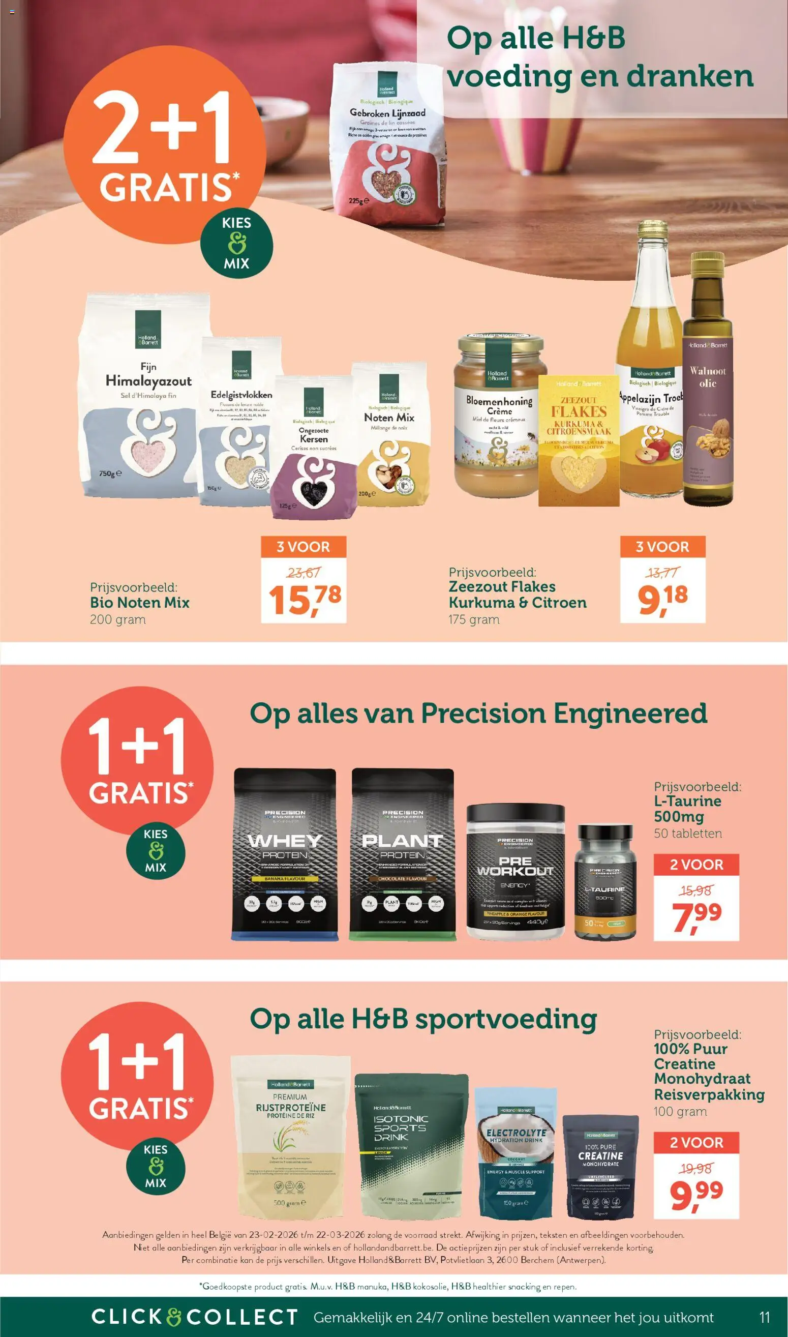 {H1} | Pagina: 11 | Producten: Whey, Zeezout, Crème, Kersen