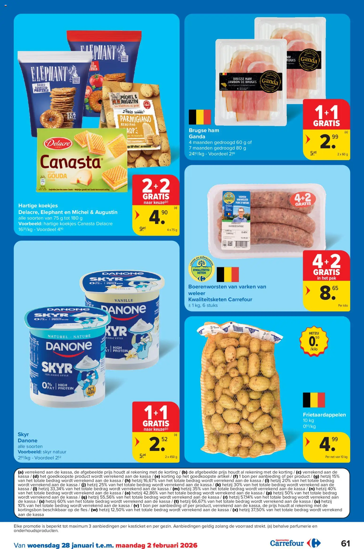 {H1} | Pagina: 61 | Producten: Fles, Koekjes, Gouda, Akkumulátor töltő