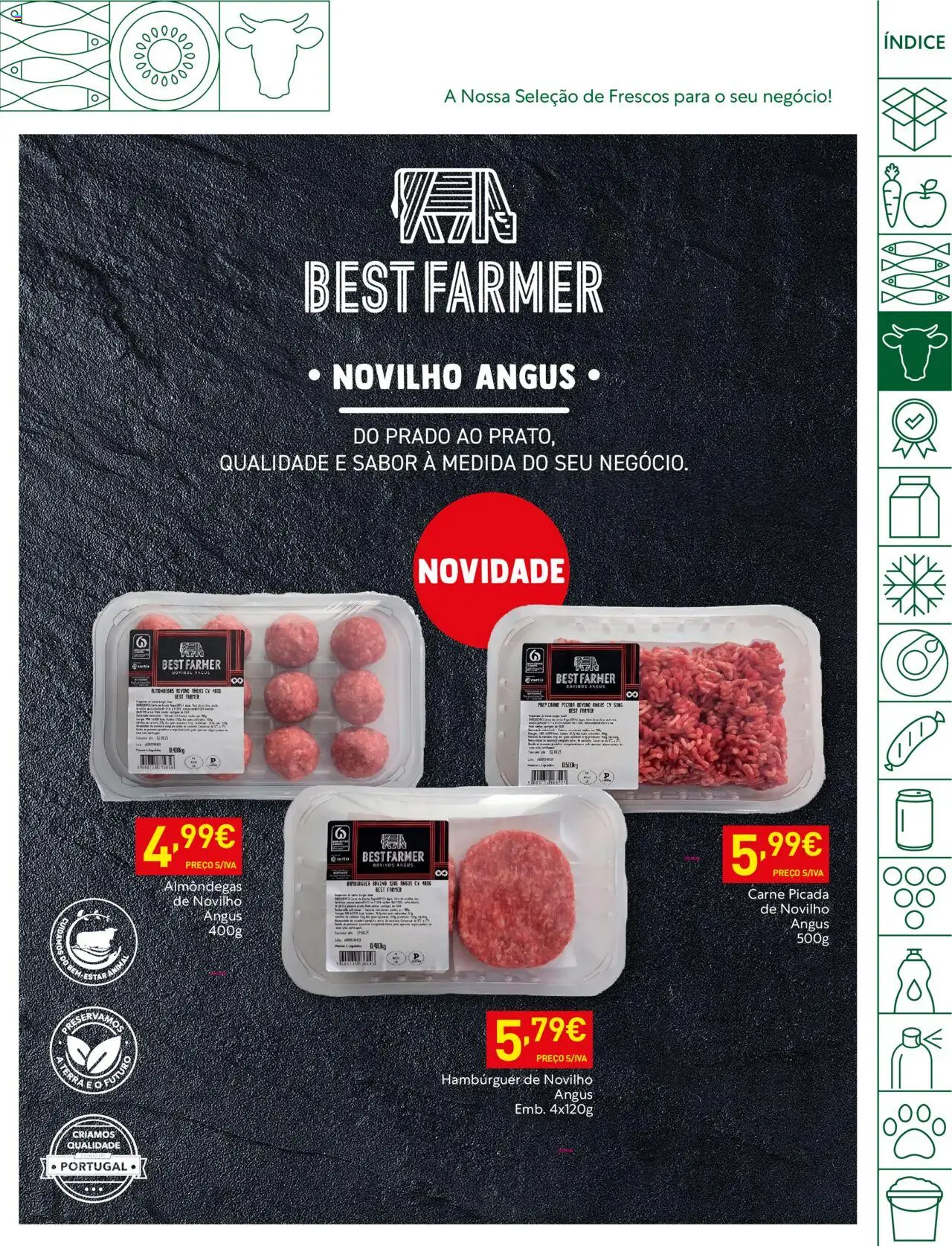 Recheio folheto │ válido de 12.08.2025 | Página: 13 | Produtos: Hambúrguer, Carne picada, Carne