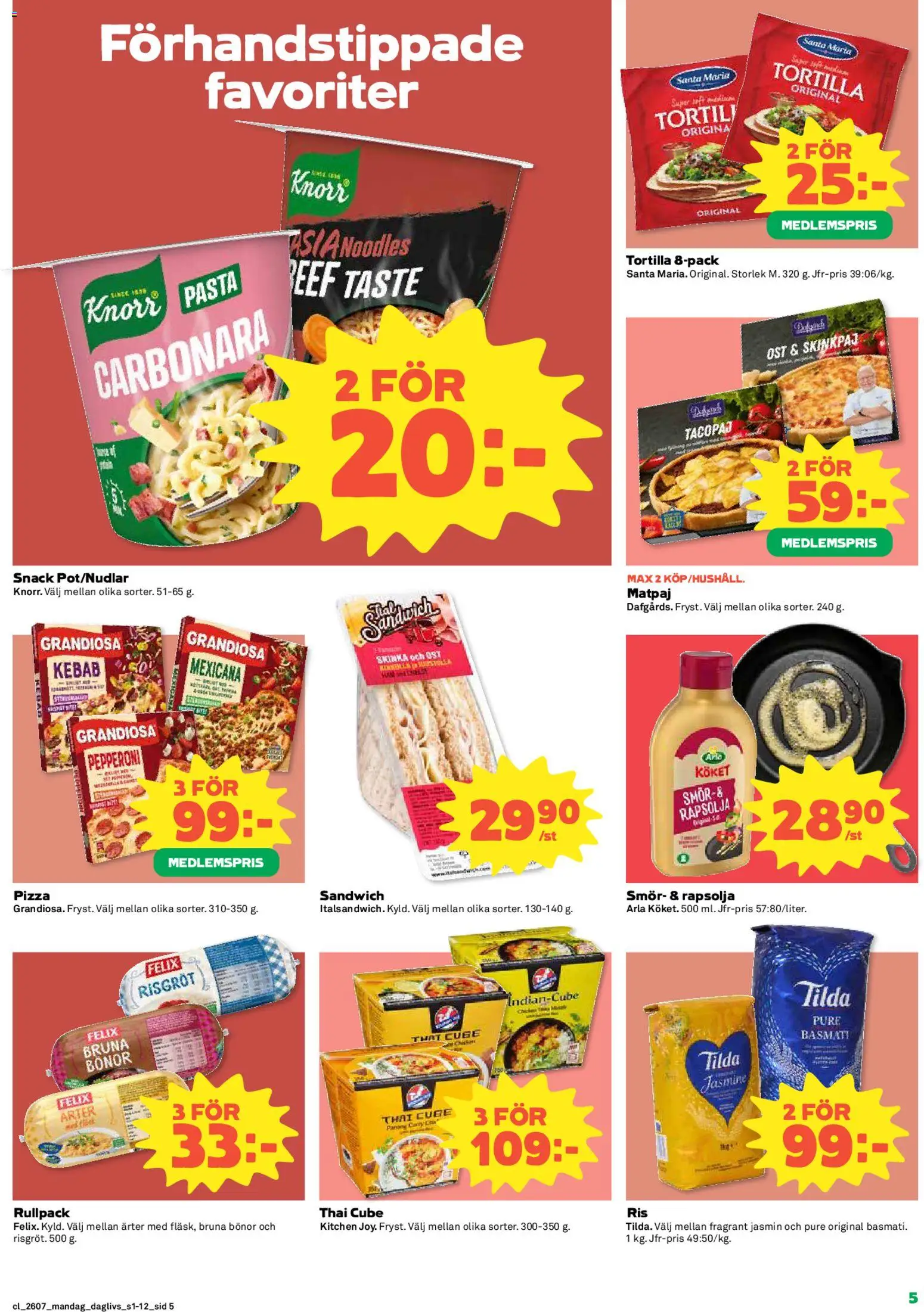 Coop Daglivs reklamblad aktuell från 09.02.2026 | Sida: 5