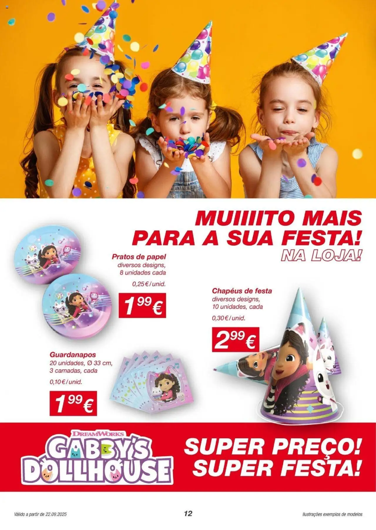 KIK - folheto  │ válido de 21.09.2025 | Página: 12 | Produtos: Pratos, Guardanapos