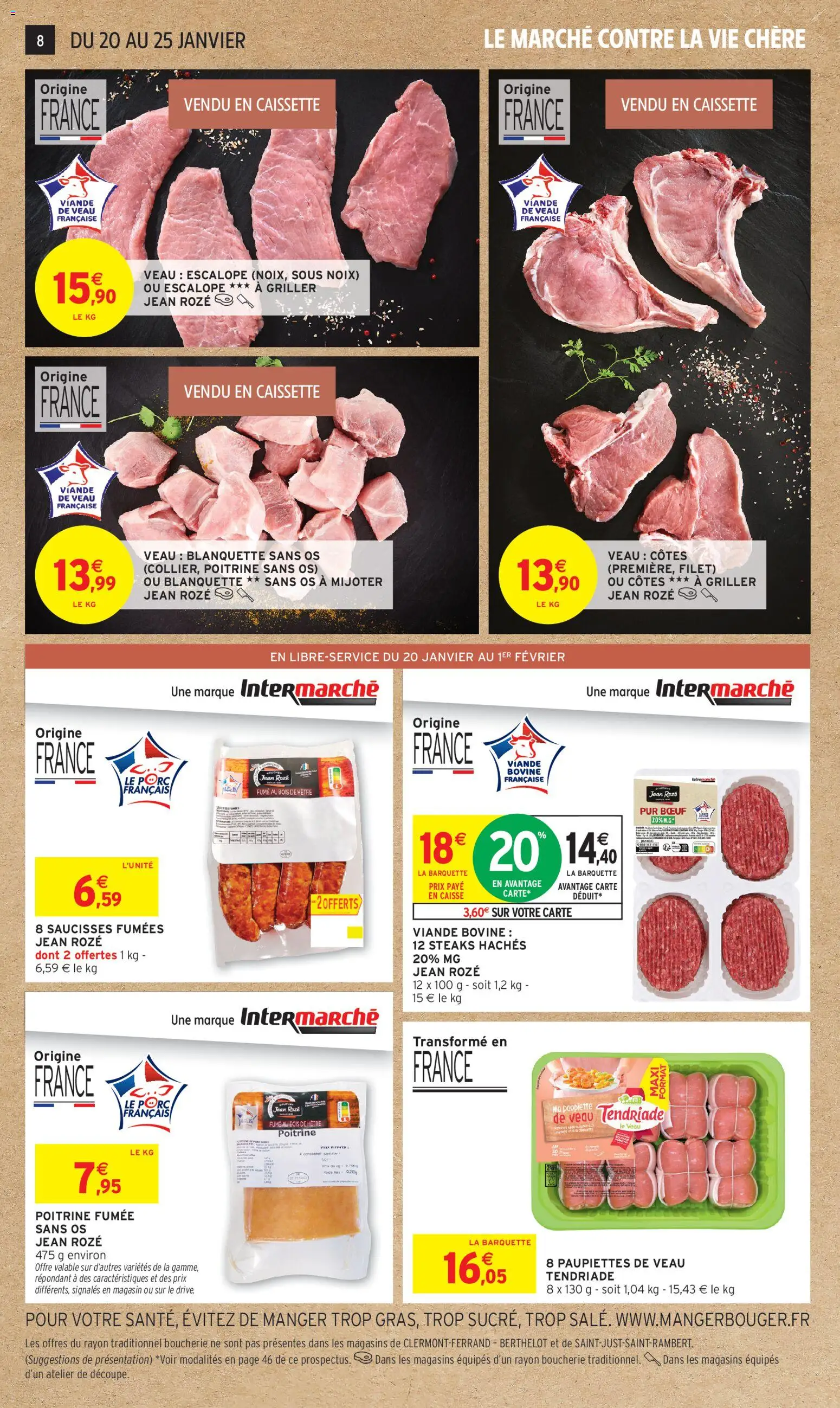 {H1} | Page: 8 | Produits: Viande, Porc, Noix, Viande bovine