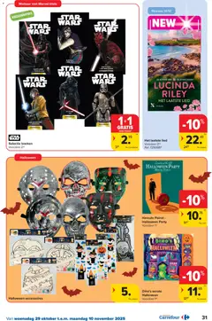 Carrefour - Hypermarkten Promoties  - Voorbeeld van een folder van Carrefour, geldig van 29.10.2025 | Pagina: 31 | Producten: Boek, Mars