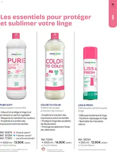 Stanhome - Prévisualisation de Stanhome - Livre des pepites valide à partir de 23.02.2026 | Page: 19 | Produits: Parfum, Adoucissant, Vêtements, Lait