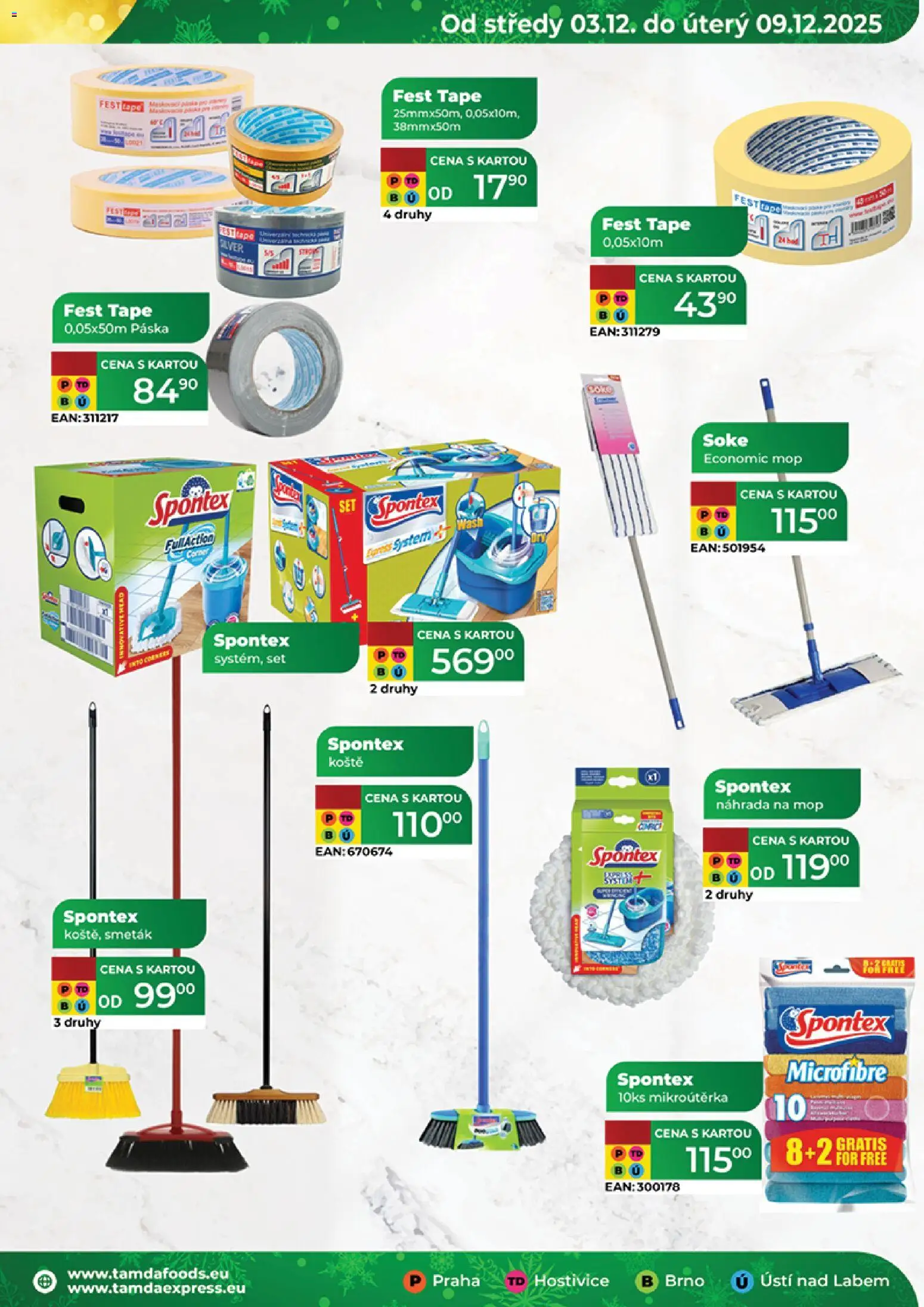 Tamda Foods leták od 03.12.2025 | Strana: 27 | Produkty: Mop, Smeták