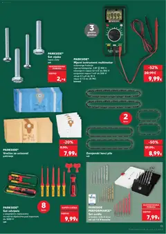 PARKSIDE PERFORMANCE® Set svrdla, za beton, čelik ili drvo set od 7 ili 8 komada - Pregled kataloga iz trgovine Kaufland, vrijedi od 21.01.2026 | Stranica: 11