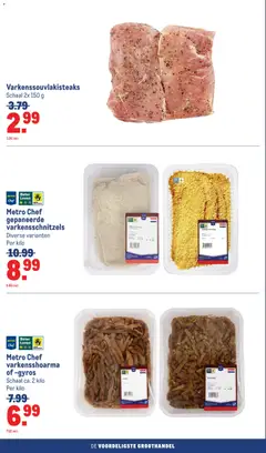 Makro folder - Voorbeeld van een folder van Makro, geldig van 08.04.2026 | Pagina: 12 | Producten: Schaal, Schnitzel, Lapzselatin