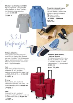 Pogląd oferty "Tchibo promocje" - ważna od 28.04.2026 | Strona: 3 | Produkty: Bluzka, Buty, Walizka
