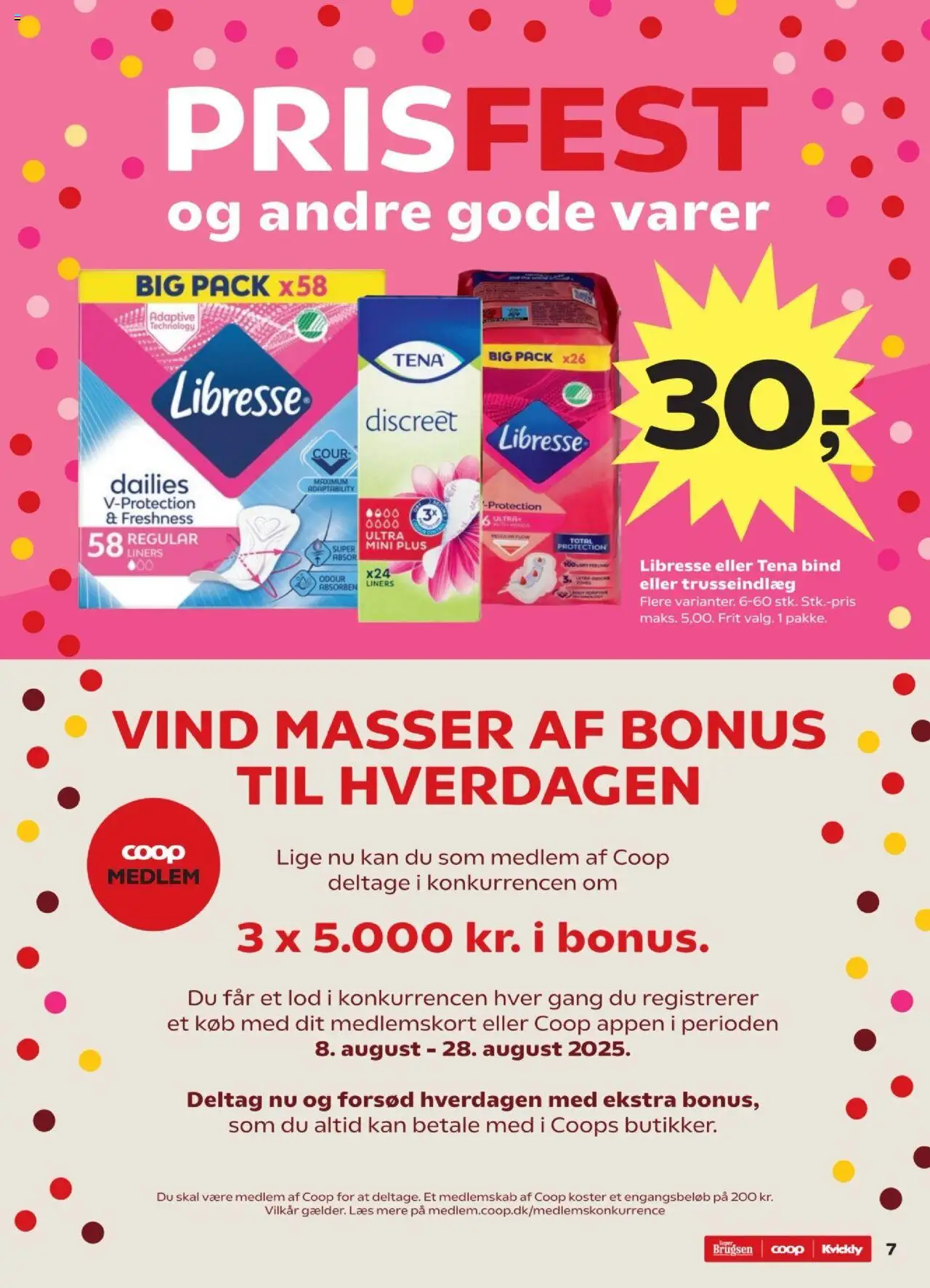 Super Brugsen Tilbudsavis gyldig fra 07.08.2025 | Side: 7 | Produkter: Søm