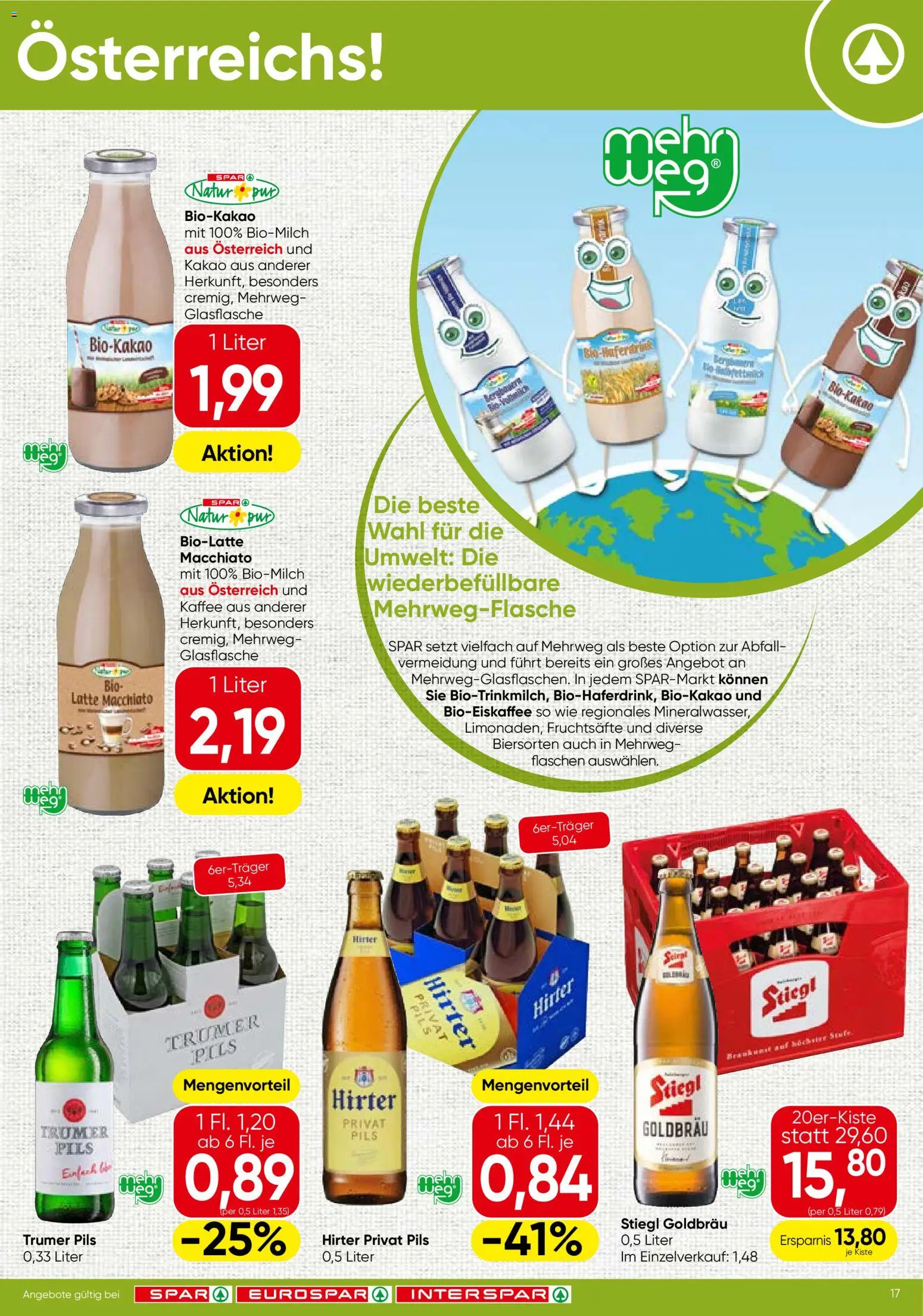 Spar Flugblatt - Burgenland gültig ab 05.03.2026 | Seite: 17 | Produkte: Kaffee