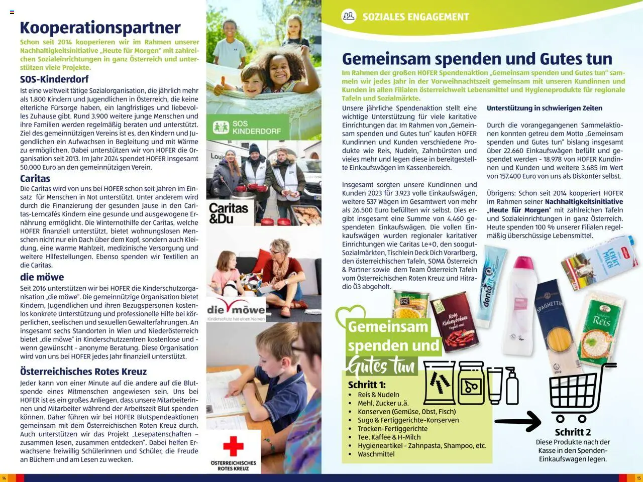 Hofer Reisen Heute für Morgen-Magazin gültig ab 05.09.2025 | Seite: 8 | Produkte: Zucker, Libacomb, Kaffee, Reis