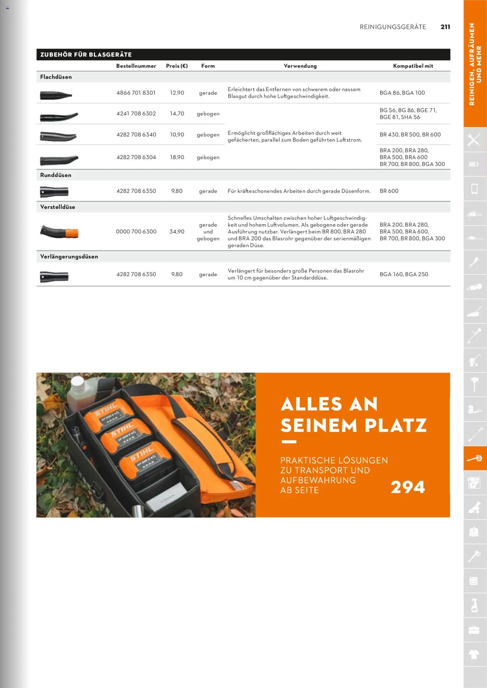 STIHL Katalog – gültig ab 01.01.2026 | Seite: 211