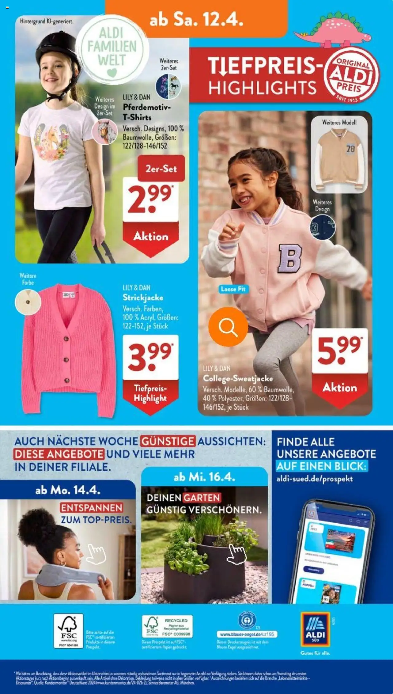 Aldi Süd Prospekt (ab 07.04.2025) zum Blättern