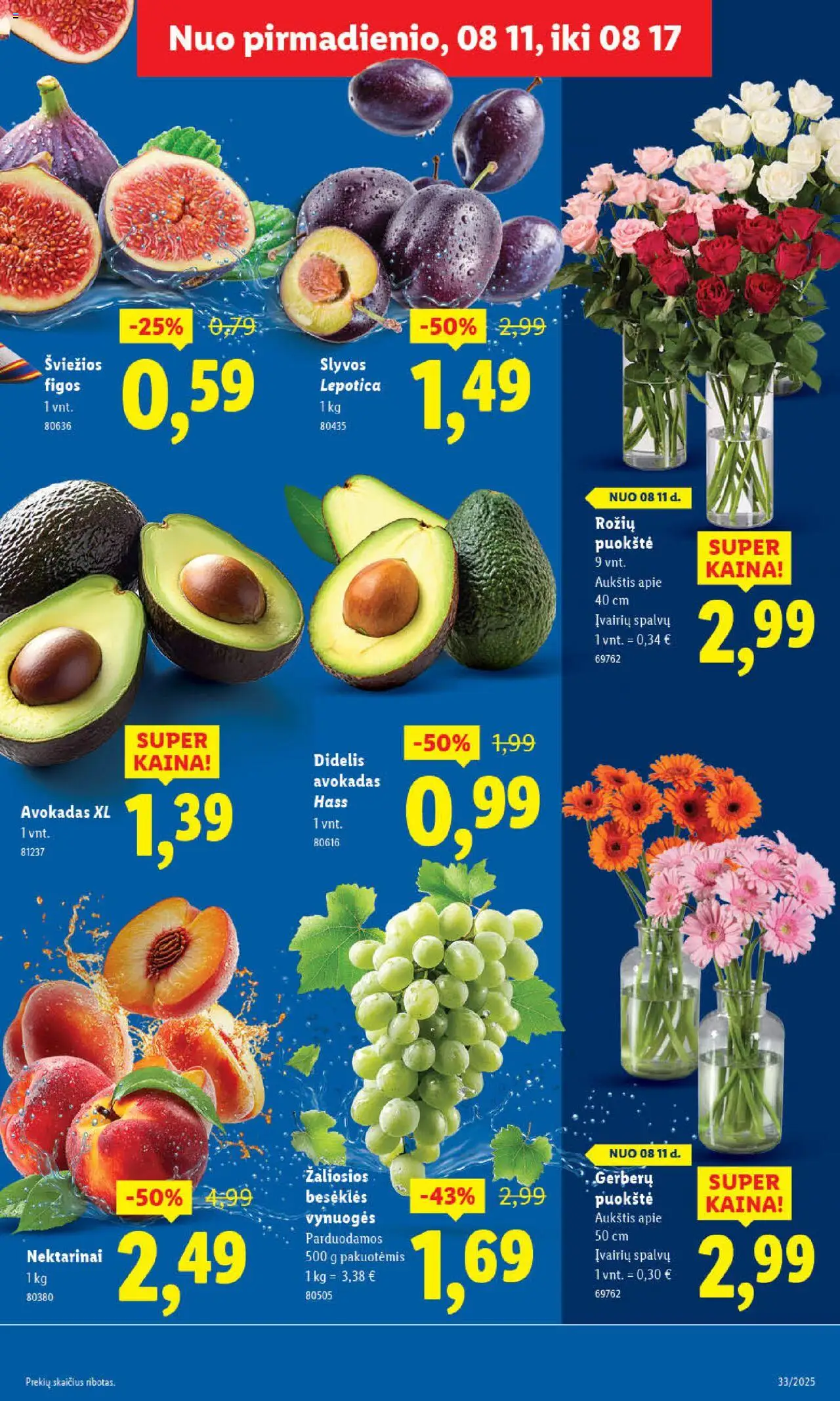 LIDL - Leidinys│galioja nuo 11.08.2025 | Puslapis: 5 | Prekių: Vynuogės