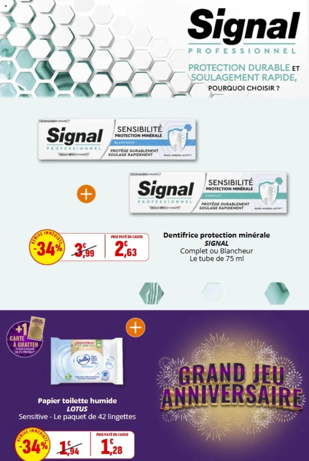  | Page: 54 | Produits: Papier toilette, Dentifrice