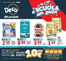 Anteprima del volantino Decò MaxiStore - Racale catalogo valido a partire dal 12.09.2025