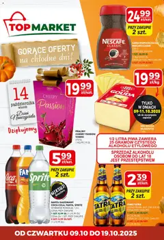 Pogląd oferty "Top Market Gazetka" - ważna od 09.10.2025