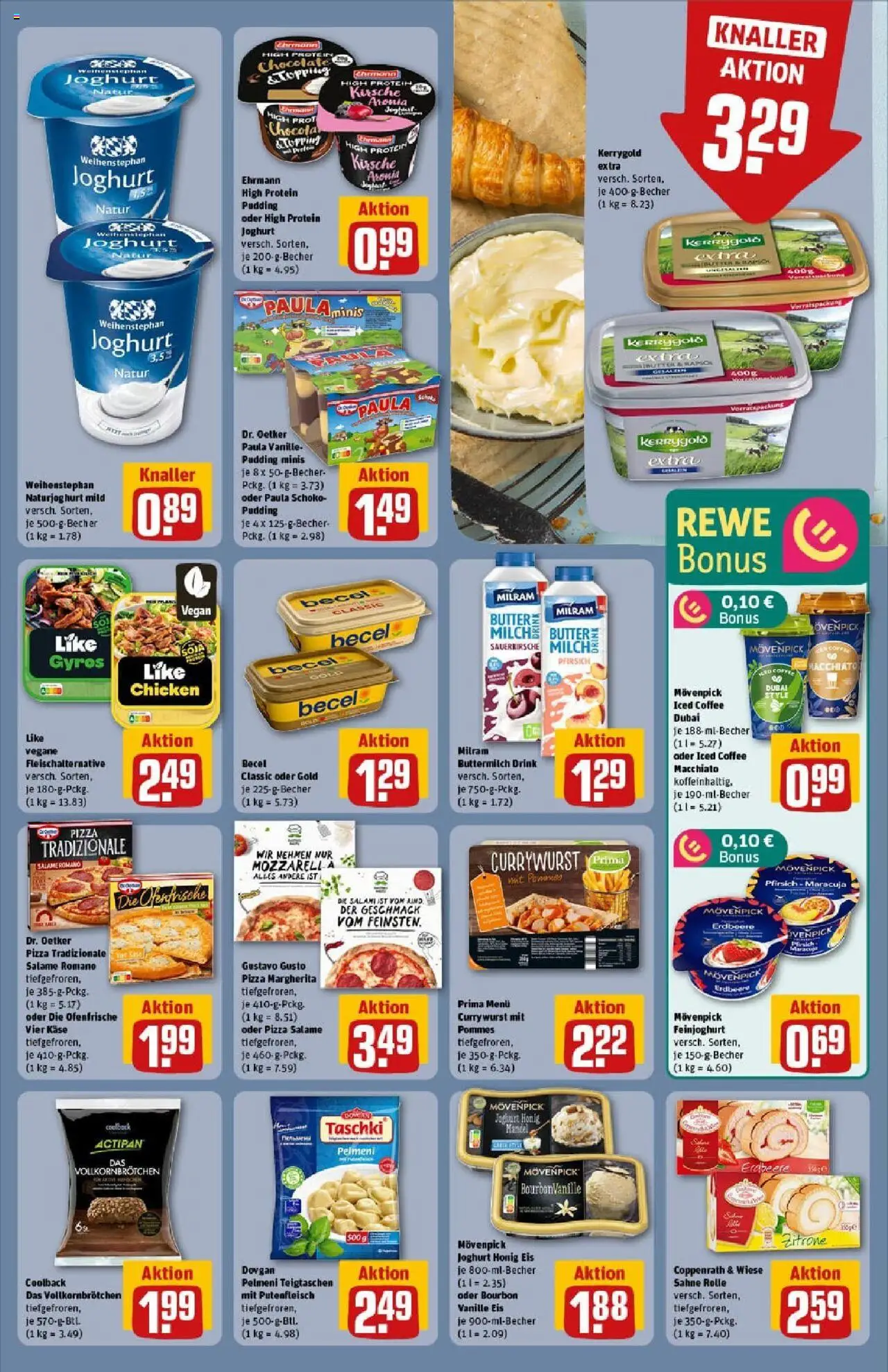 Rewe prospekt Kassel / Niederzwehren	 - gültig ab dem 06.07.2025 | Seite: 15 | Produkte: High protein pudding, Butter, Mozzarella, Zitrone
